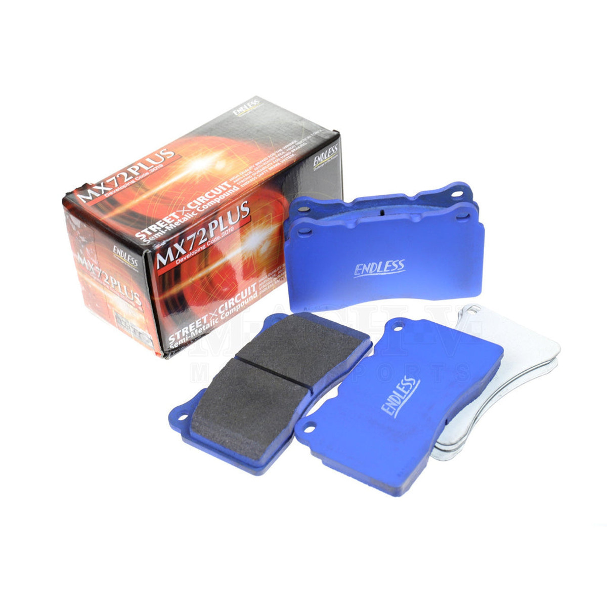 Endless MX72 Plus Performance Brake Pads - Rear - BMW 840d (G14 / G15 / G16) 2018+ (345mm Discs)